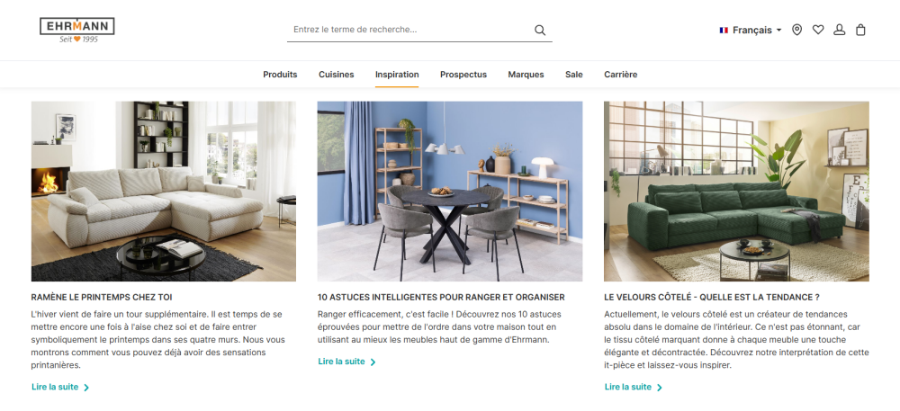 Möbel Ehrmann: Vom regionalen Möbelhaus zum mehrsprachigen Onlineanbieter